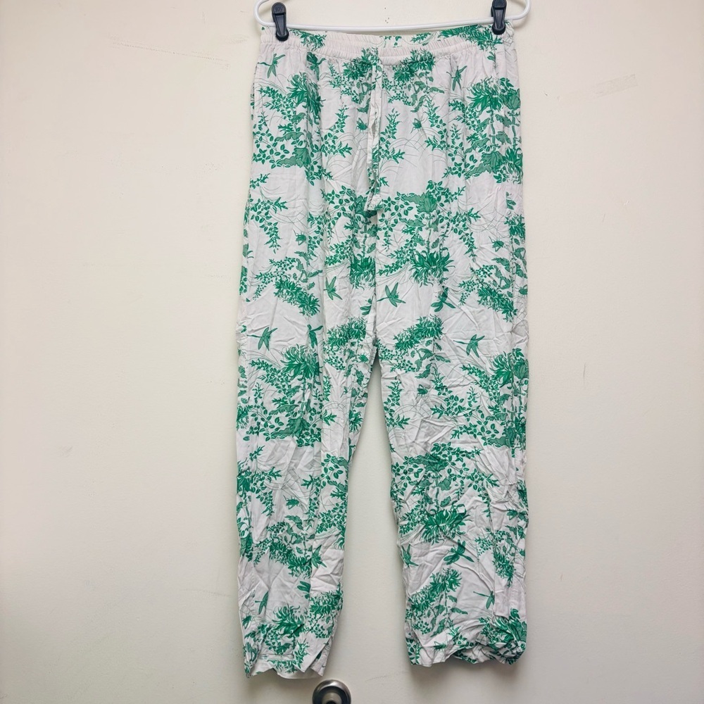 Piyama Maggie Pajama Set Vintage Olive Palm - Picture 2 of 16